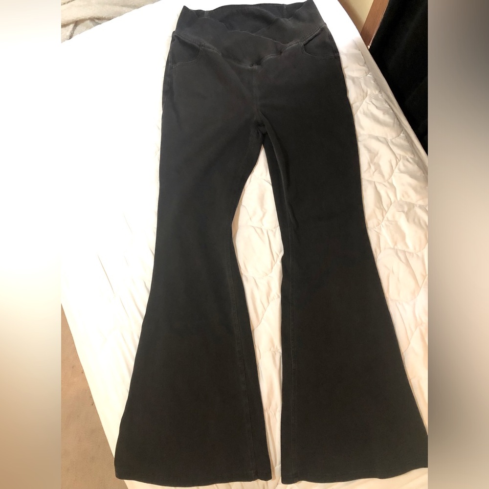 Halara wide flare stretch jeans